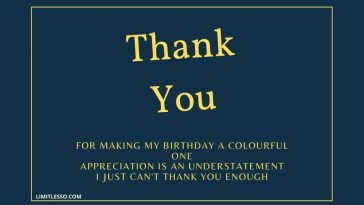 Birthday Appreciation Messages