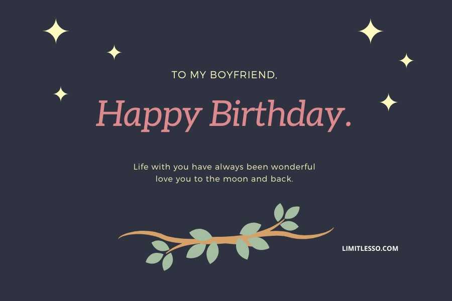 Boyfriend paragraph for birthday his my on Happy Birthday