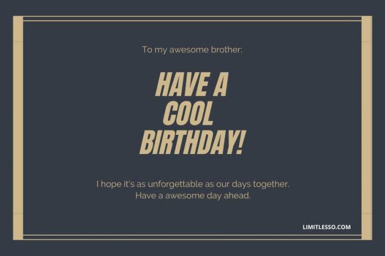 Birthday Prayers for My Brother