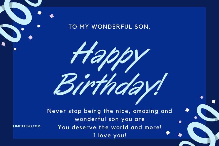 2023 Awesome Birthday Prayers For My Son - Limitlesso