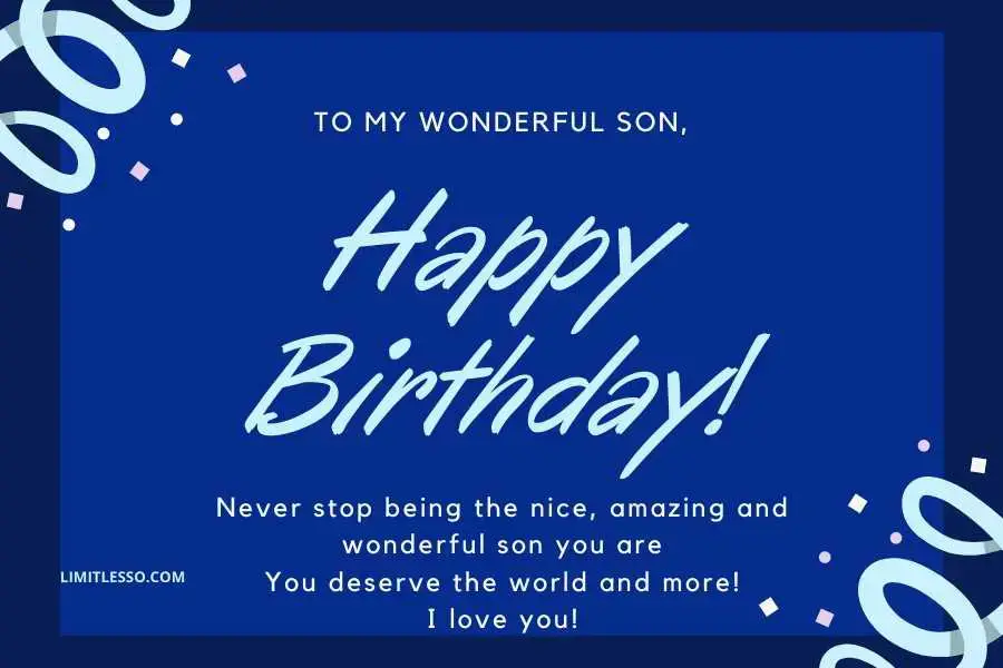 2023 Awesome Birthday Prayers for My Son - Limitlesso