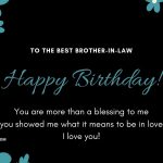 Birthday Prayers for Brother-in-law