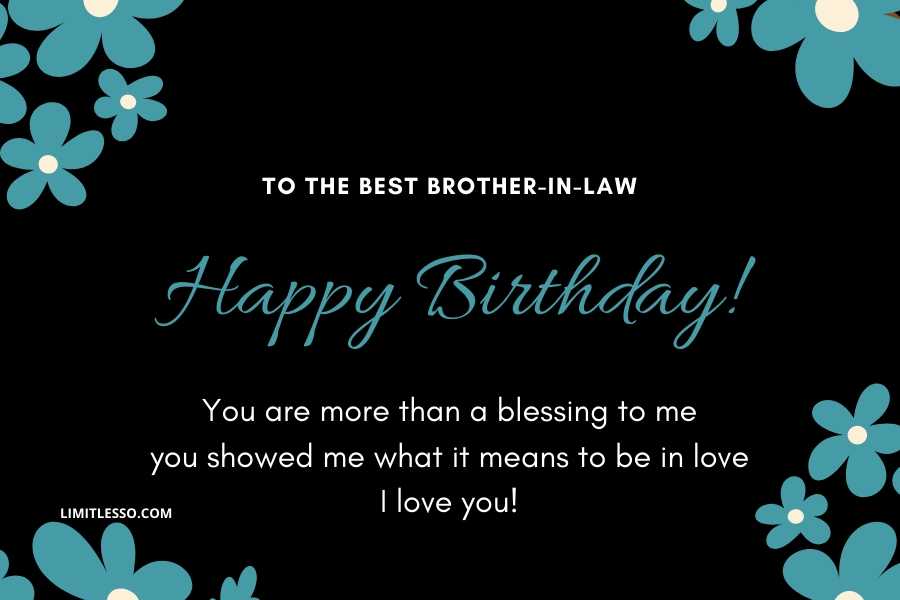 21 Cute Birthday Prayers For Brother In Law Limitlesso