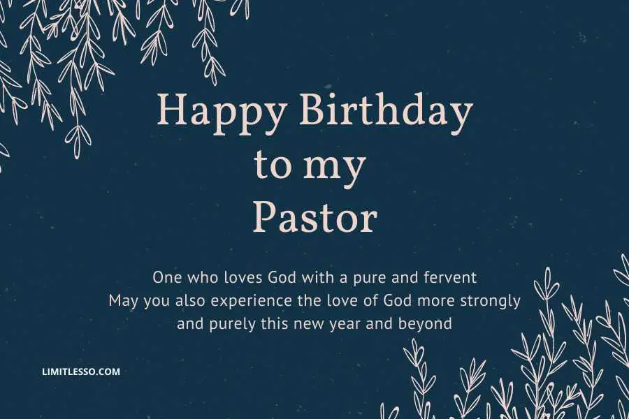 Birthday Prayers for My Pastor