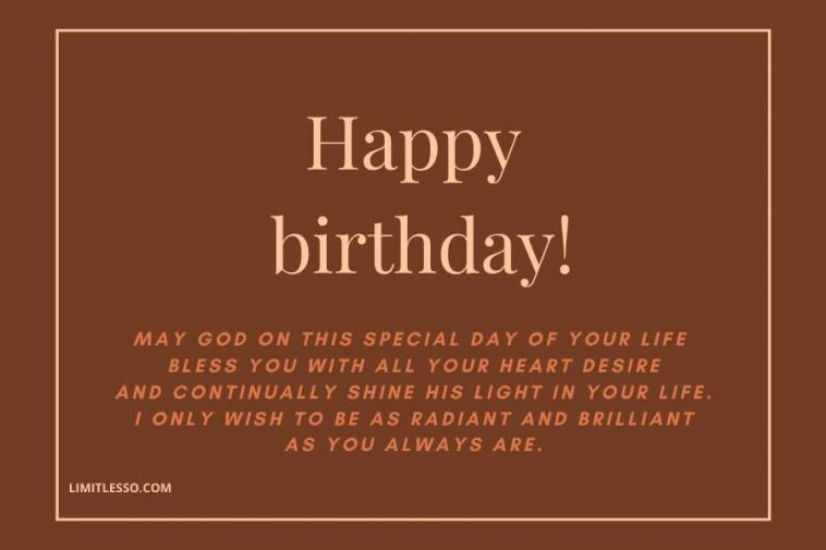 Godly Birthday Wishes and Greetings for Someone Special in 2024 ...