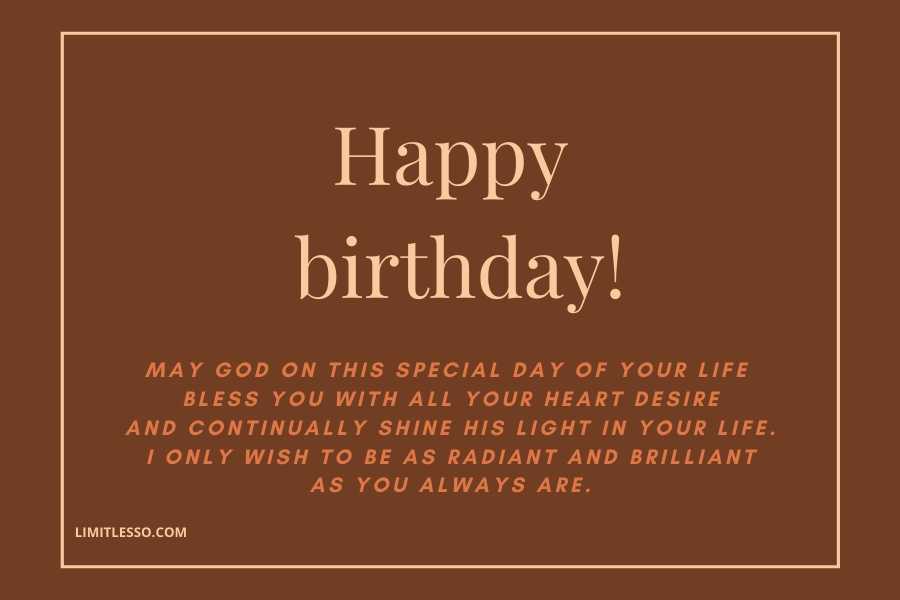 Godly Birthday Wishes