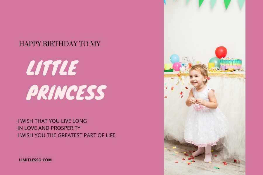 Birthday Wishes for Little Princess