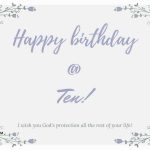 Happy 10th Birthday Wishes Greetings and Quotes