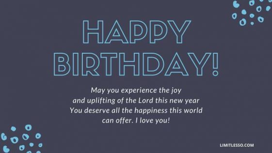 2024 Religious Happy Birthday Prayers for Sister in Christ - Limitlesso
