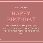 Birthday Messages for Dad