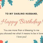 Heart Touching Birthday Wishes for Husband