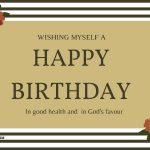 Heartfelt Birthday Wishes to Myself