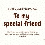 Inspirational Birthday Message for a Special Friend
