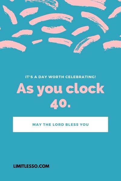40th Birthday Wishes
