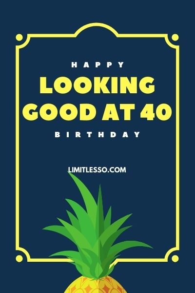 40th Birthday Wishes