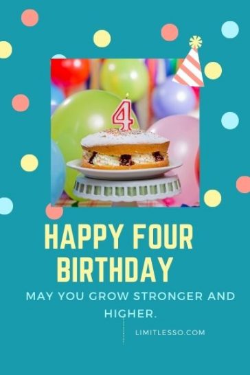 2021 Top 4th Birthday Wishes, Greetings & Quotes - Limitlesso