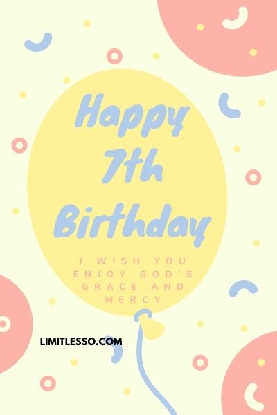 7th Birthday Wishes