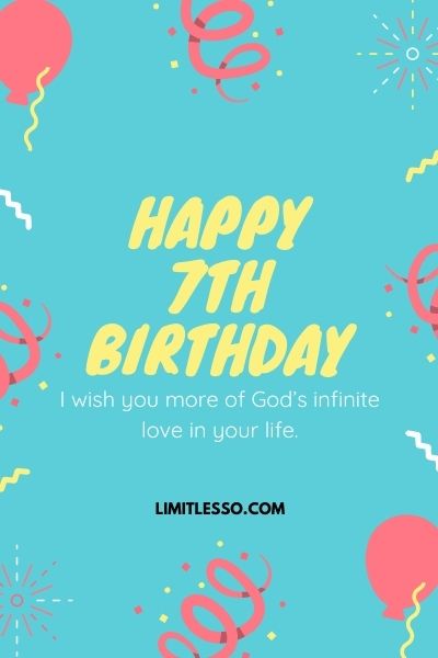 7th Birthday Wishes