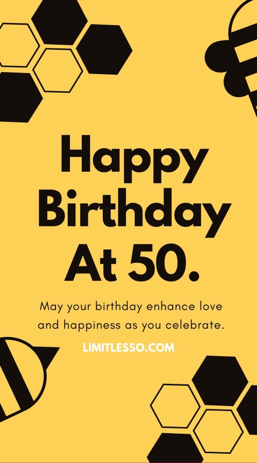 Happy 50th Birthday 