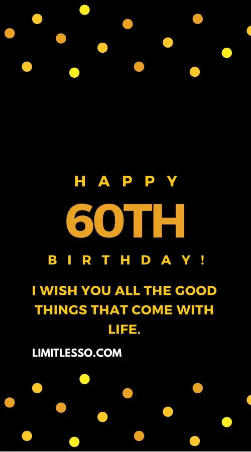 2024 Sweet Happy 60th Birthday Wishes - Diamond Jubilee Messages ...