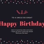 Happy Birthday Wishes My Uncle