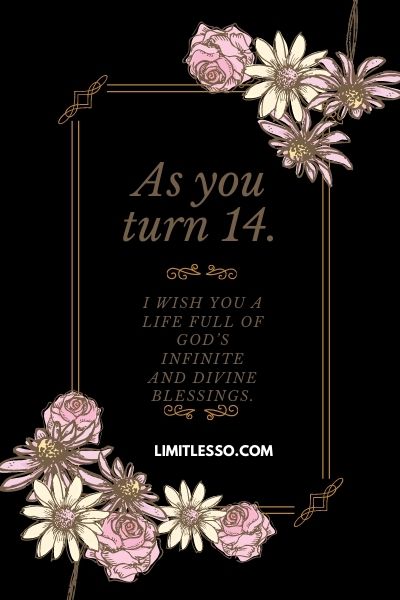 14th Birthday Wishes