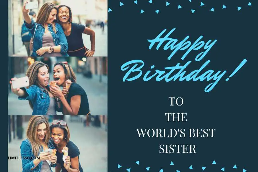 Inspirational Birthday Wishes and Messages for My Sister