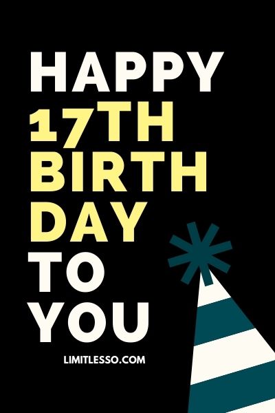 17th birthday