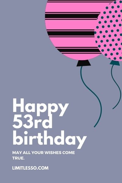 happy 53rd birthday