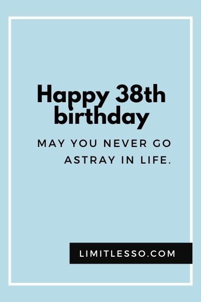 happy 38th birthday