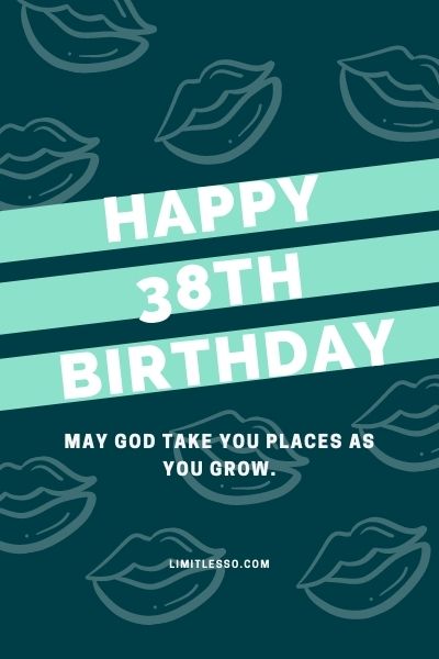 happy 38th birthday