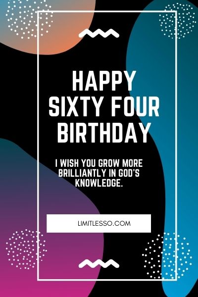 happy 64th birthday