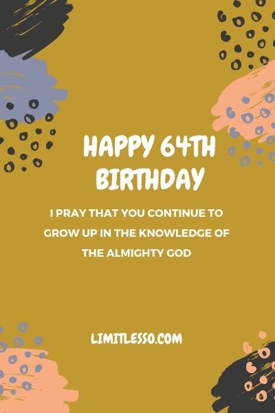 happy 64th birthday