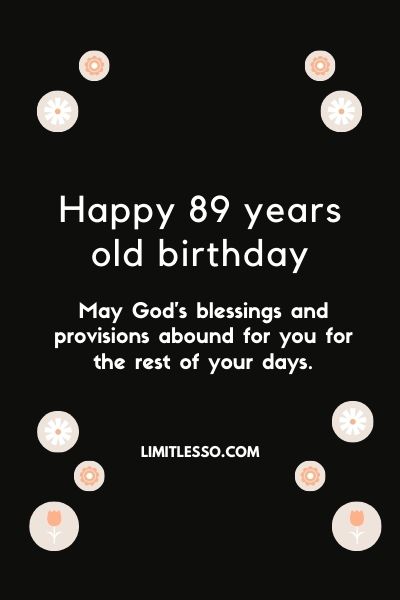 happy 89th birthday