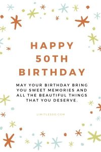 Opening Prayers for 50th Birthday Party Celebration (2023) - Limitlesso