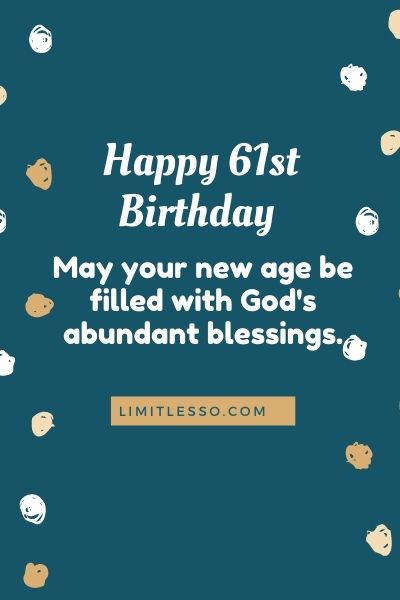 happy 61st birthday
