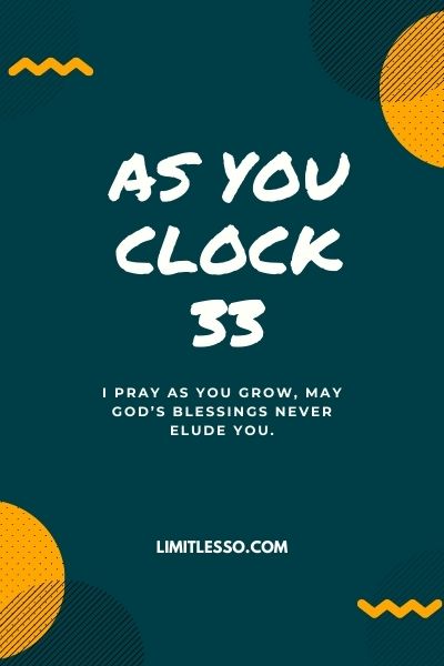 33rd Birthday Prayers for 33 Years Old (2023) - Limitlesso