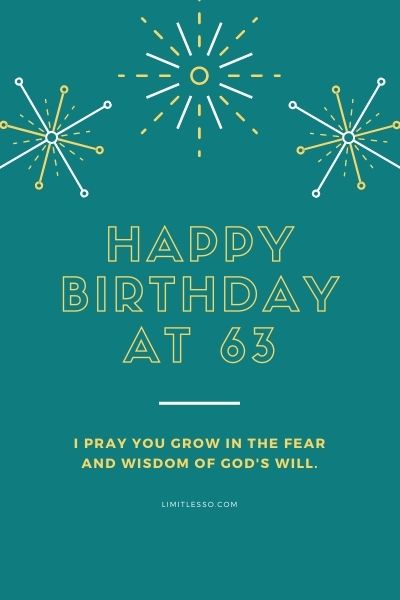 happy 63rd birthday