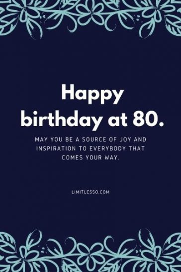 Opening Prayers for 80th Birthday Party Celebration (2023) - Limitlesso