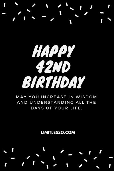 happy 42nd birthday