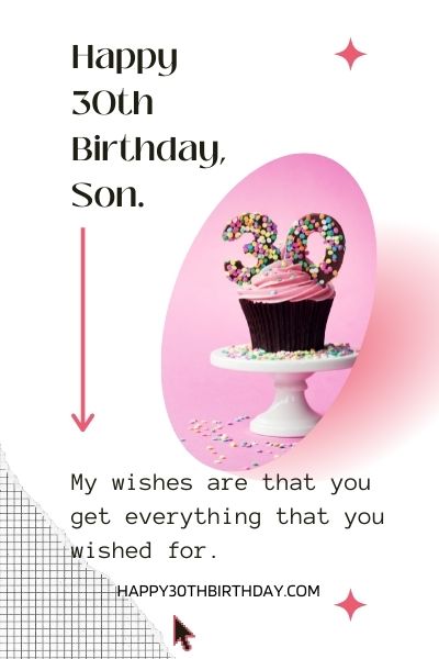 Happy 30th Birthday Son In Law 
